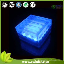 (15*15cm) LED Brick Wall Lights with Tempered Glass/Epoxy Resin/Marble/Stone